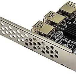 Etzin NVIDIA PCIe x1 to 4 USB Hub PCI-Expres(EPL-750PC) DDR2 1 GB NVIDIA Chipset 6 bit 60 MHz Graphics Card image 3