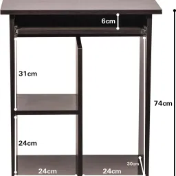 yesmom Multi-Purpose Computer Desk Engineered Wood Multipurpose Table image 5