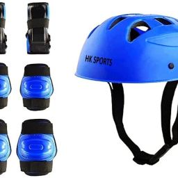 Flourascent Skating Protection Kit - Helmet || Elbow || Knee || Hand Guard Skating Kit-image-12