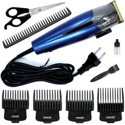 DMKGH Corded Waterproof Professional Big High Power Hair Clipper Beard Mustache Hair Trimmer Shaver Cutter Cleaner For Men Salon approved Electric Razor RMT Fully Waterproof Grooming Kit 0 min Runtime 4 Length Settings-image-8