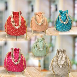 Girls Multicolor Potli-image-10