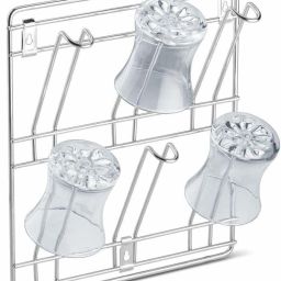 Stainless Steel Wall Hanging Glass Holder for Kitchen/ 6 Glass Storage Holder Stainless Steel Glass Holder-image-21