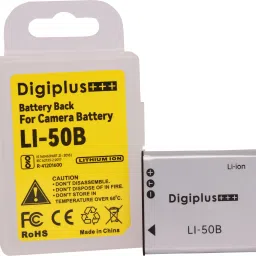 IJJA LI-50B Rechargeable Lithium-ion Camera battery (1650mAh) for olympu-sCamera Battery Charger-image-61