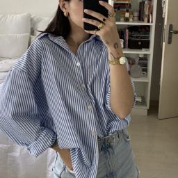 Women Regular Fit Striped Spread Collar Casual Shirt-image-20