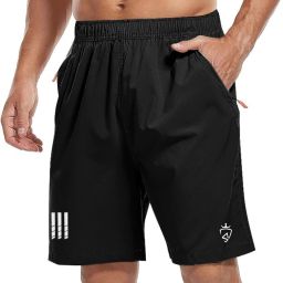 Solid Men Grey Sports Shorts-image-124