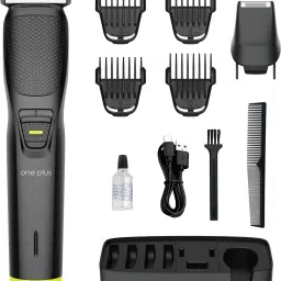One Plus OP 501 Cordless Professional 7 in 1 Grooming Kit With Hook Hanger Washable Trimmer 120 min Runtime 12 Length Settings-29