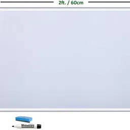 Non Magnetic 1.5ft * 2ft Whiteboards and Duster Combos-image-5