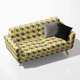 AZ5008335SOF_FB_RF_R-SP_D56^80_VL Watercolor Autumn Leaf Pattern Velvet Sofa Fabric Sofa Fabric-12