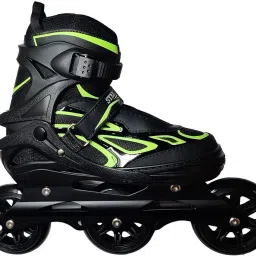 3 Wheel Adjustable with 110 MM PU In-line Skates In-line Skates - Size 6-9 UK-image-53
