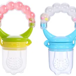Round Fruit Feeder with Silicone Nipple, Ideal for Newborn Babies & Infants Feeder-13