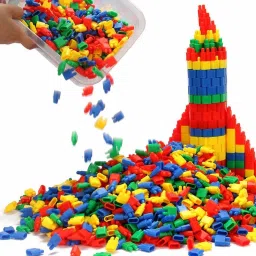 Rocket Head Bullet Blocks for Kids | 200 Pieces in a Box + Educational Learning Puzzle Bullet Shape Building DIY Game Block | Interlocking Brick Toys for Boys & Girls-21