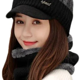 Solid, Self Design, Woven Beanie-15