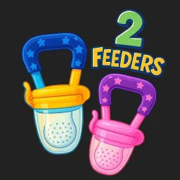 Baby First Fruit Feeders – 2-Pack Safe Silicone Mesh Feeding Tools Feeder-26