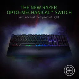 Razer Huntsman Elite Optical Swtich Wired USB Standard Gaming Keyboard Compatible with Desktop, Laptop, Mac image 2