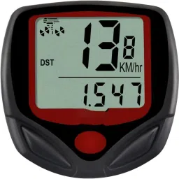 vyzoe cycle speedomter with cycle bag for mobile and other accessories Wired Wired Cyclocomputer image 2
