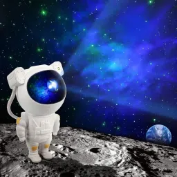 bypass ROBOT ASTRONOTE GALAXY PROJECTER WITH REMOTE CONTROL 05 Table Lamp image 3