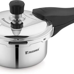 Tri-Max Junior TriPly Stainless Steel Outer Lid Mini Cooker | 1 L Induction Bottom Pressure Cooker-image-35