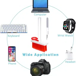 CIBZ 5 in 1 Cleaner Cleaning Soft Brush for Laptops, Mobiles, Keyboard ,Computers. for Computers, Gaming, Laptops, Mobiles image 3