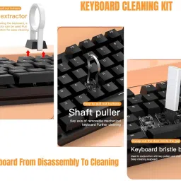 WunderVoX Computer Keyboard Brush Cleaning Spray for Computers, Gaming, Laptops, Mobiles image 3