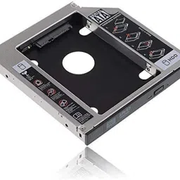 Mebako SATA 2nd Hard Disk Drive 2.5'' HDD Caddy for 12.7mm Universal 2.5 inch 2.5"/12.7mm SATA HDD or SSD-77