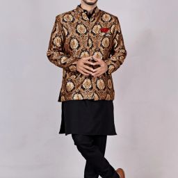 Ethzy Solid Sherwani-21