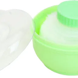 Baby Powder Puff box with ultra soft puff for baby skin care powder puff-9