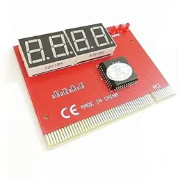 TECHGEAR PC Analyzer LED 4Digit Analysis Diagnostic Tester PC Analyzer Motherboard Tester Data Card-18