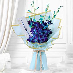 Feng Shui Evil Eye Rakhi Hamper with Orchid Wrap-5