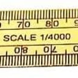 uei PATWARI DIAGONAL SCALE COMBO OF 3 SCALES Height Gauge image 5