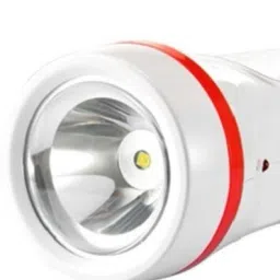 akr Rechargeable Led Torch light 9029c with emergency light (14 led) 8 hrs Torch Emergency Light image 5