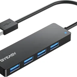 A1 Galaxy 4 Port USB 3.0 Ultra Slim Portable Data Hub Complatible for iMac Pro,MacBook Air Mac Mini/Pro, Surface Pro, Notebook PC, Laptop, USB Flash Drives, and Mobile HDD USB Hub-21