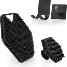Silicone Body Scrubber Silicone Face Scrubbers Men Women Bathroom Four Piece Set-13
