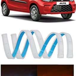 White, Amber LED Daytime Running light Headlamp Indicator Car FancyLight PKB1578 Car Fancy Lights-image-15