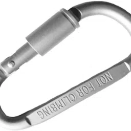 D Shaped Locking Carbine Snap Hook for Luggage Accessory- (4 pcs/Set) Locking Carabiner-image-30