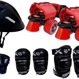 Tenacity Red Pro Adjustable Senior Roller Skates Combo Suitable for Age Group 6 to 14 Years (Skates+ Helmet + Knee Guard+ Elbow Guard +Wrist Guard+ Bag+Key) Skating Kit-image-63