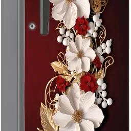 125 cm 3D Modern Design Fridge Sticker | Self Adhesive | Waterproof for Fridge Removable Sticker-image-90