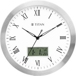 Analog-Digital 30 cm X 30 cm Wall Clock-3