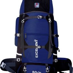 AETRK00444 Navy Blue 80 Ltrs Trekking Bag Hiking Backpack Travel Backpack ( 1 year warranty Rucksack- 80 L-image-63