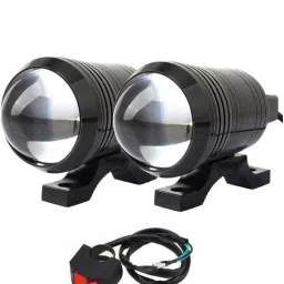 U1-BLACK Fog Light Spot Lamp + Switch Fog Lamp Motorbike LED (9 V, 40 W)-15