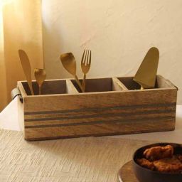 house this Contemp Brown MDF Cutlery Holder-picture-45