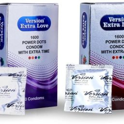 Condom Men Extra Time Dotted Combo Pack (Grapes and Strawberry) Condom Condom-image-57