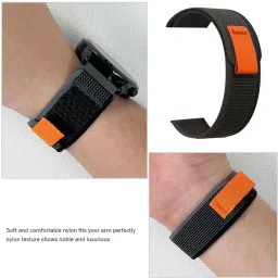 KHR 22mm Trail Loop Belt for AmazFit, Noise Colorfit, Fireboltt, Boat for All 22MM Smart Watch Strap image 3