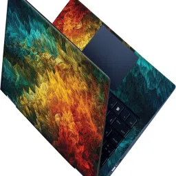 Flipkart SmartBuy _All Panel_Vibrant colorful collections Vinyl Laptop Decal 15.6-7