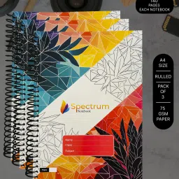 Spiral Notebook A4 Notebook Ruled 140 Pages-image-90