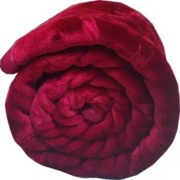 Solid Double Mink Blanket for Heavy Winter-23