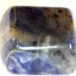 Sodalite Tumbled Stone 73.3Cts stone Regular Asymmetrical Crystal Stone-picture-1