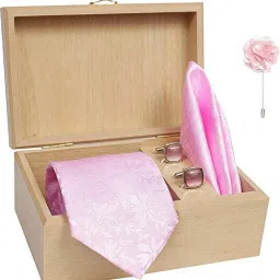 AXLON Silk Cufflink & Tie Pin Set-image-47
