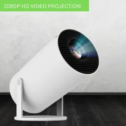 CLAIRBELL Protable Projector for Home 4K Support With Built-in App Netflix/YouTubeL161 (4500 lm / 1 Speaker / Wireless / Remote Controller) Portable Projector-picture-28