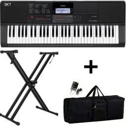 CTX-700 CASIO + CARRY CASE + DOUBLE PIPE STAND Digital Portable Keyboard-15