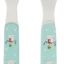 Baby Spoon and Fork Set- Melamine-image-1
